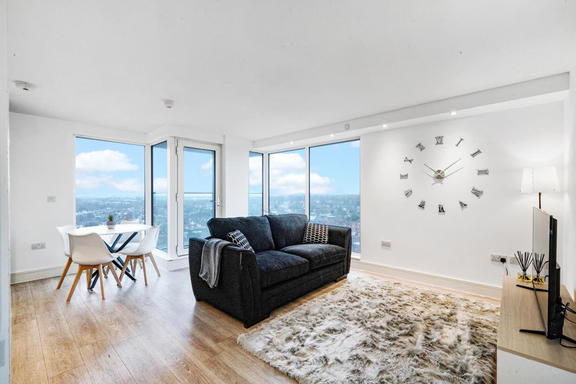 Luxury Apartment With Stunning Views On 10Th Floor Edgware Eksteriør billede